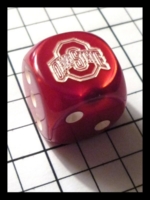 Dice : Dice - 6D - DS Ohio State by laserdice - Ebay Jan 2011